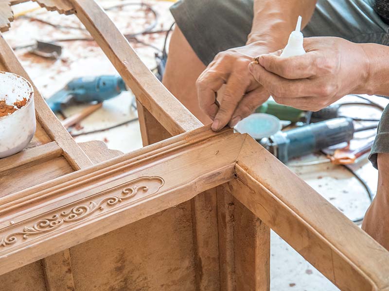 巴楚旧家具翻新改色怎么做